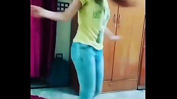 Dancing indian girl