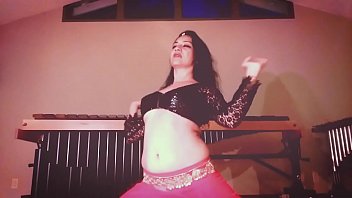 Indian Desi Bollywood Goddess Dancing to Sacred Trance Music
