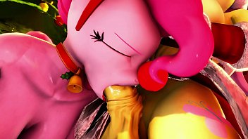 SFM MLP Christmas PINKIE PIE X FLUTTERSHY 2018