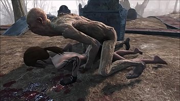 Fallout 4 Ghoul cemetery