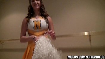 Mofos -Hot Cheerleader Holly shows her spirit
