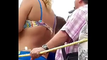 young booty groped by old man
