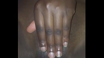 Kenyan girl gives her hand a boner