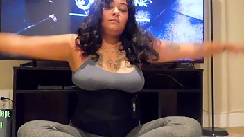 Jada Silk stretches her hot MILF body for you