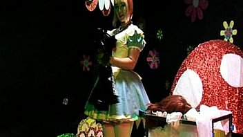 Straight Guy Sissy Maid Crossdressing Alice In Wonderland Humiliation