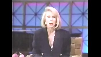 Howard stern loves caressing Joan Rivers buttocks, Joan is smiling very happy when Howard touches her ass