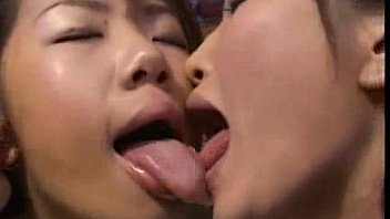 Japanese Lesbians Kiss 15