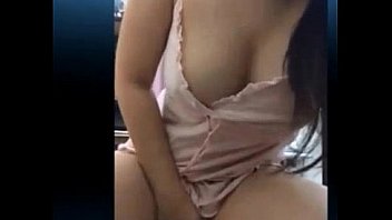 Secretly filmed Skype Sex call - big tits Asian - www.WebcamBon.ga