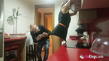 Eve wants to be a porn model, so she is filming herself with her boss to prove. "Fuck him, she's a pervert!"