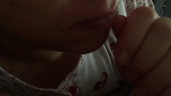 My wife suck me and want to swallow my cum