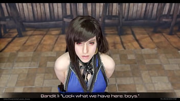 Tifa Lockhart Gets Captured and Fucked By Bandits