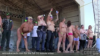 girls with big tits contest skin to win iowa biker festival