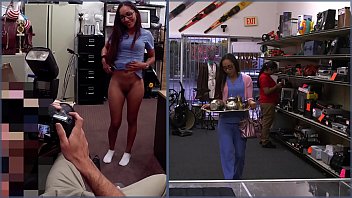 XXXPAWN - Desperate Latin Nurse Visits Pawn Shop For Fast Cash