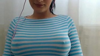 Nice Girl Showing Her Nice Tits - SuperJizzCams.com