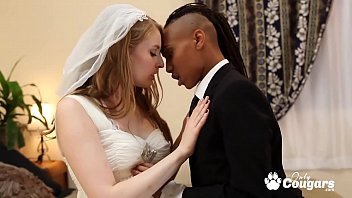 Lesbian Couple Fuck On Their Wedding Night