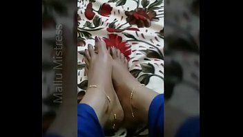 Mallu mistress session foot job kerala mistress indian