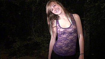 Young pretty 18 year old teen public sex