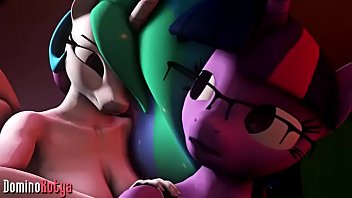 [DominoKotya] Princess Celestia x Twilight