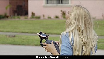 Exxxtra Small - Skinny Teen (BriceBardot) Spy And Fuck Big Cock