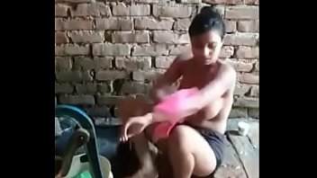 village girl big boobs bathing