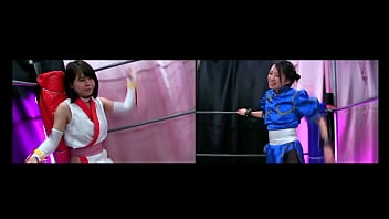 Fighting Heroine Lesbian Battle! Professional wrestlingkara ~part.2~